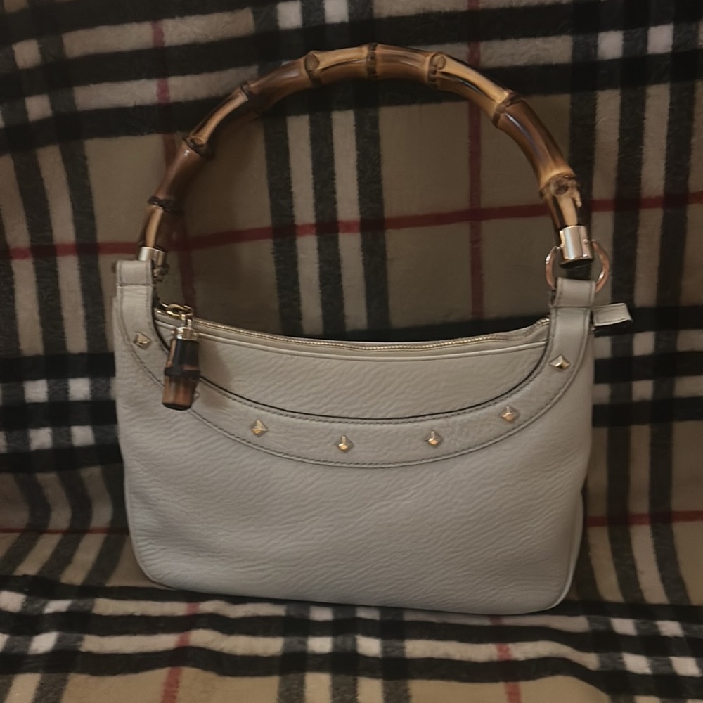 Gucci Anita Bamboo Handle Bag